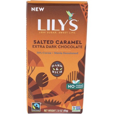 Lily's Salted Caramel Extra Dark Chocolate - 2.8 oz