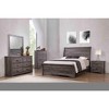 NicBex Nightstand with Drawers,Modern Side Table with Pulls and Wood Frame,Bedside Table for Bedroom,Living Room - 2 of 4