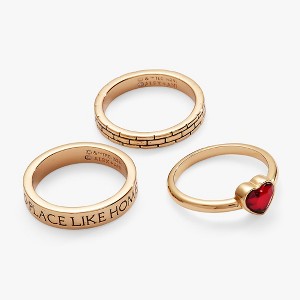 Alex and Ani The Wizard of Oz™ "There's No Place Like Home" Ring Set of 3 - 1 of 3