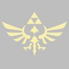 Men's Nintendo Legend of Zelda Triforce Long Sleeve Shirt - 2 of 4