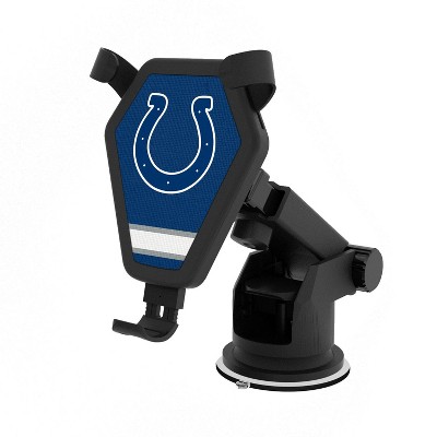 Keyscaper Indianapolis Colts Stripe 10-Watt Wireless Car Charger