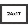PosterPalooza | Traditional Black Picture Frame - UV Acrylic, Backing Board, Hanging Hardware Included - 2 of 4