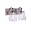 Craftmade Lighting Elsa 2 - Light Vanity in  Brushed Polished Nickel - 4 of 4