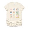 Simply Sage Market Floral Stamps Short Sleeve Tee - 2 of 4