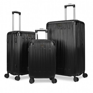 World Traveler Dejuno Cornwall 3-Piece Lightweight Hardside Spinner Luggage Set - 1 of 3