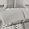 Sapphtopaz 3 Pcs Tufted Cotton Chenille Comforter Set Casual Bedding Set Quilt Set 1 Cover, 2 Pillow Shams, Machine Washable - 2 of 4
