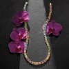 Ross-Simons 21.80-24.30 ct. t.w. Multi-Gemstone Necklace in 18kt Gold Over Sterling - 3 of 4