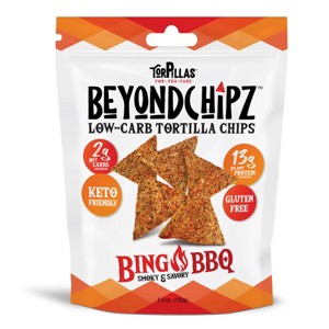 BeyondChipz Tortilla Chips Whole Lotta Nacho - Case of 12 - 5.3 oz - 1 of 2