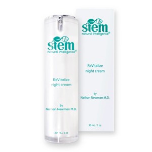 STEM Revitalize Night Cream. Luxury Overnight Moisturizer with Peptides and Antioxidants. Face Mask and Cream for Women, 1 oz - 1 of 4