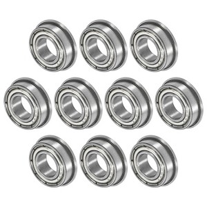 Unique Bargains Chrome Steel Durable Multipurpose Use Flanged Ball Bearing - 1 of 4