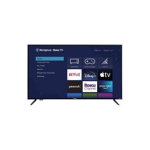 Westinghouse Roku TV - 50 Inch Smart TV, 4K UHD LED TV with Wi-Fi  Connectivity and Mobile App, Flat Screen TV Compatible with Apple Home Kit,  Alexa