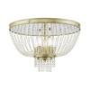 Livex Lighting Valentina 5 - Light Flush Mount in  Winter Gold - 2 of 4