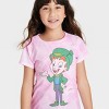Girls' Lucky Charms St. Patrick's Day Short Sleeve Graphic T-Shirt - Pink - image 3 of 3