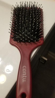 Cantu Narrow Wood Updo Bristle Hair Brush - 1ct : Target