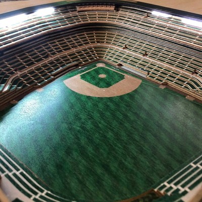 Chicago Cubs World Series 3D Stadium Lighted End Table