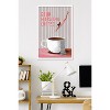 Trends International Reinders: Coffee - Good Morning Coffee in Pink and Lavender Framed Wall Poster Prints - 2 of 4