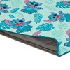 Disney Stitch Blanket Hula Dance Tropic Leafs Outdoor Picnic throw 50" X 60" - 4 of 4