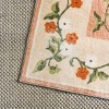 Martha Stewart Floral - MSRW195 - Indoor Power Loomed Machine Washable Skid-Resistant Rugs - 4 of 4