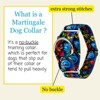 Country Brook Petz HossFit Jr Wide Martingale Dog Collar - Floral Collection - 2 of 4