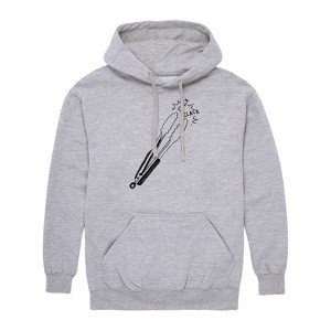 Men's - Instant Message - Clack Clack Graphic Fleece Pullover Hoodie - 1 of 4