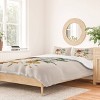 Deny Designs Shealeen Louise Wildflower Bouq Crème Duvet Cover and Pillow Shams - 3 of 4