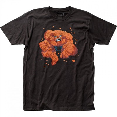 Mens Fantastic Four Thing Jumping T-Shirt
