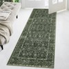 Area Rugs Washable Rugs for Living Room Vintage Boho Large Rugs Non Slip Indoor Soft Distressed Lightweight Carpet - 3 of 4