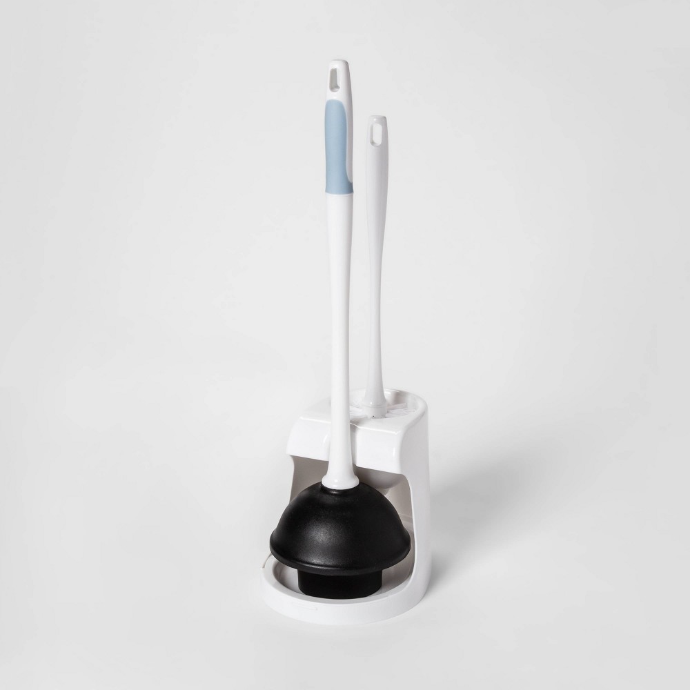 Toilet Brush & Plunger Combo - Smartly