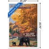 Trends International Lantern Press - Great Smoky Mountains Park Entrance Framed Wall Poster Prints - 3 of 4