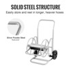 VEVOR Hose Reel Cart, Hold Up to 200 ft of 5/8 in Hose (Hose Not Included), Garden Water Hose Carts Mobile Tools with Wheels,Silver - 4 of 4