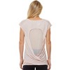 Women's Twist Athletic Tank Top - Shape Active - 2 of 2