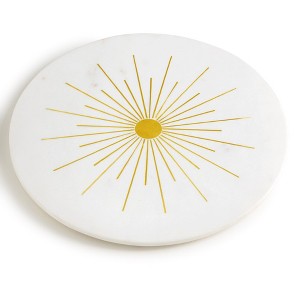 Sunshine Marble Cheese Board 12" - 1 of 4