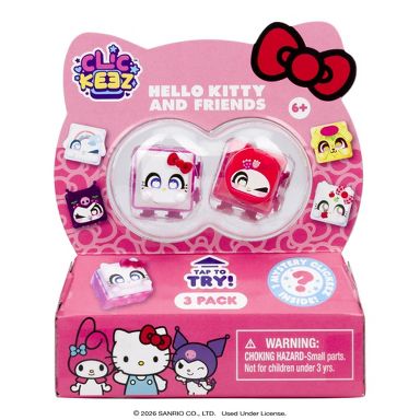 Clickeez Hello Kitty and Friends 3pk CDU Fidget Toy