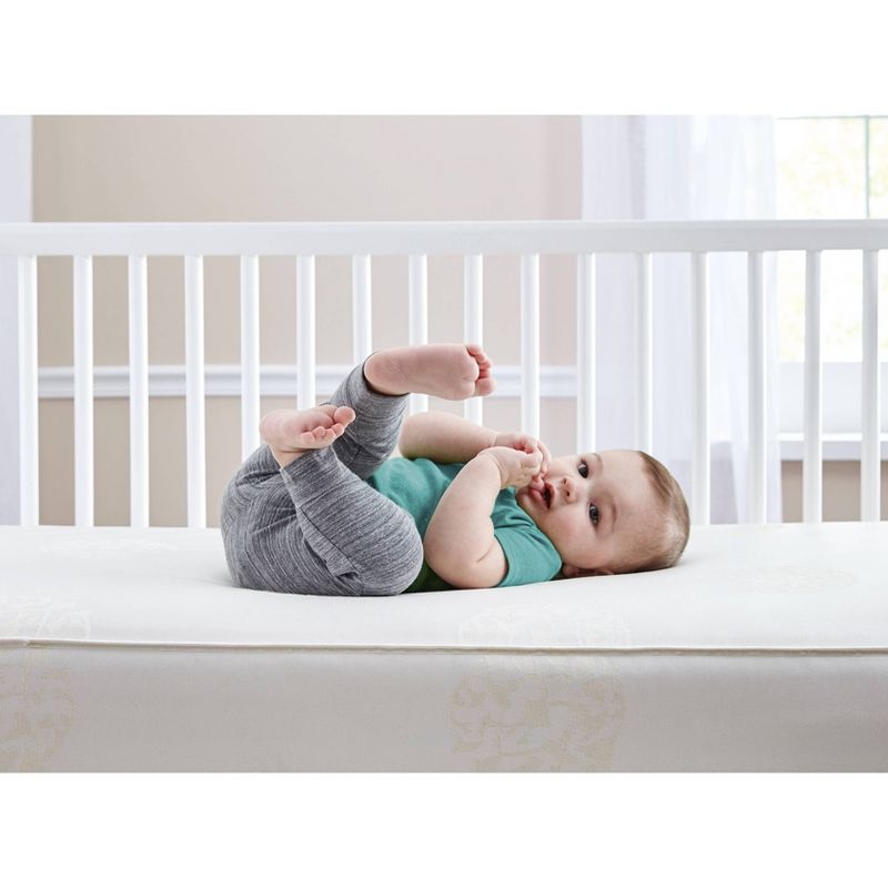 Sealy Healthy Dream 2-Stage Hybrid Crib and Toddler Mattress, 4 of 9