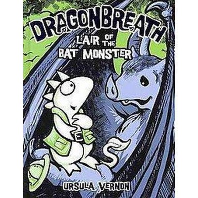 Dragonbreath #4 - (Dragonbreath (Hardcover)) by  Ursula Vernon (Hardcover)