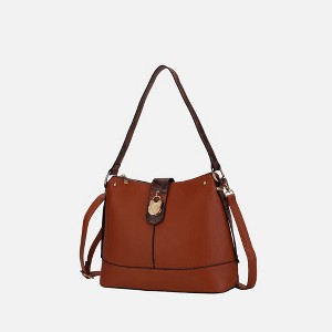MKF Collection Ezra Snake Embossed Shoulder Trendy Bag by Mia K - 1 of 4