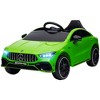 Qaba Mercedes-Benz AMG CLA 45 Licensed 12V Kids Ride on Car, Kids Electric Car with Remote Control, Suspension, LED Lights, Music Horn, Green - 4 of 4