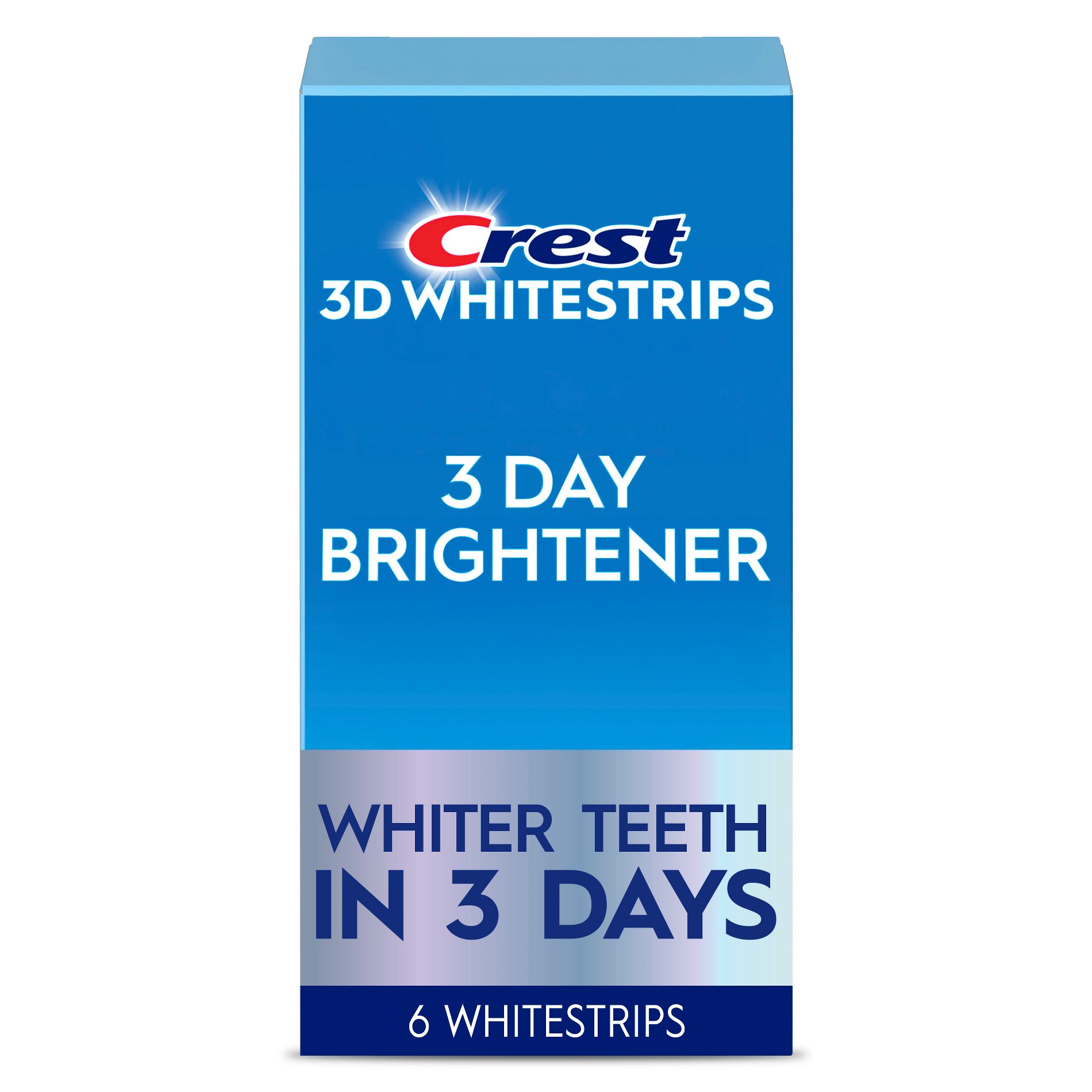 Crest 3DWhite 3 Day Brightener Teeth Whitening System - 3 Treatments