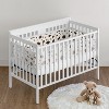 Sweet Jojo Designs Gender Neutral Unisex BreathableBaby Breathable Mesh Crib Liner Wild West Cowboy Off White Brown - 2 of 4