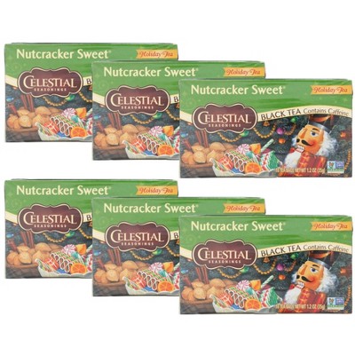 Photo 1 of **Exp 5/20/24**
Celestial Seasonings Nutcracker Sweet Black Tea - Case of 6/18 bags