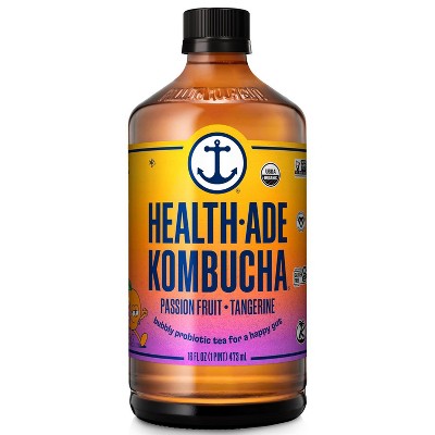 Health-Ade Passion Fruit Tangerine Kombucha - 16 fl oz