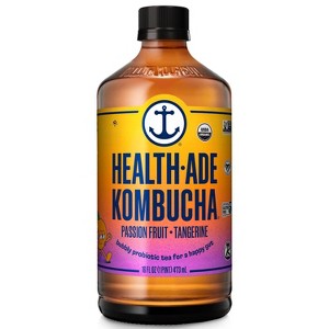 Health-Ade Passion Fruit Tangerine Kombucha - 16 fl oz - 1 of 4
