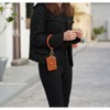 MKF Collection Jordyn Vegan Leather Bracelet Keychain with a Credit Card Holder by Mia K - 4 of 4