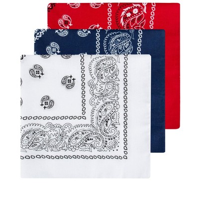 Levi's Boxed 6-Piece Classic Paisley Bandana Set