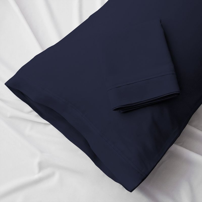 Color Sense 100% Cotton Cool & Crisp Percale Weave Pillowcases, 3 of 6