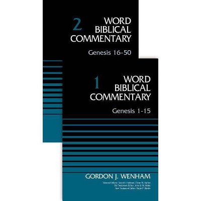 Genesis (2-Volume Set---1 and 2) - (Word Biblical Commentary) by  Gordon John Wenham (Hardcover)