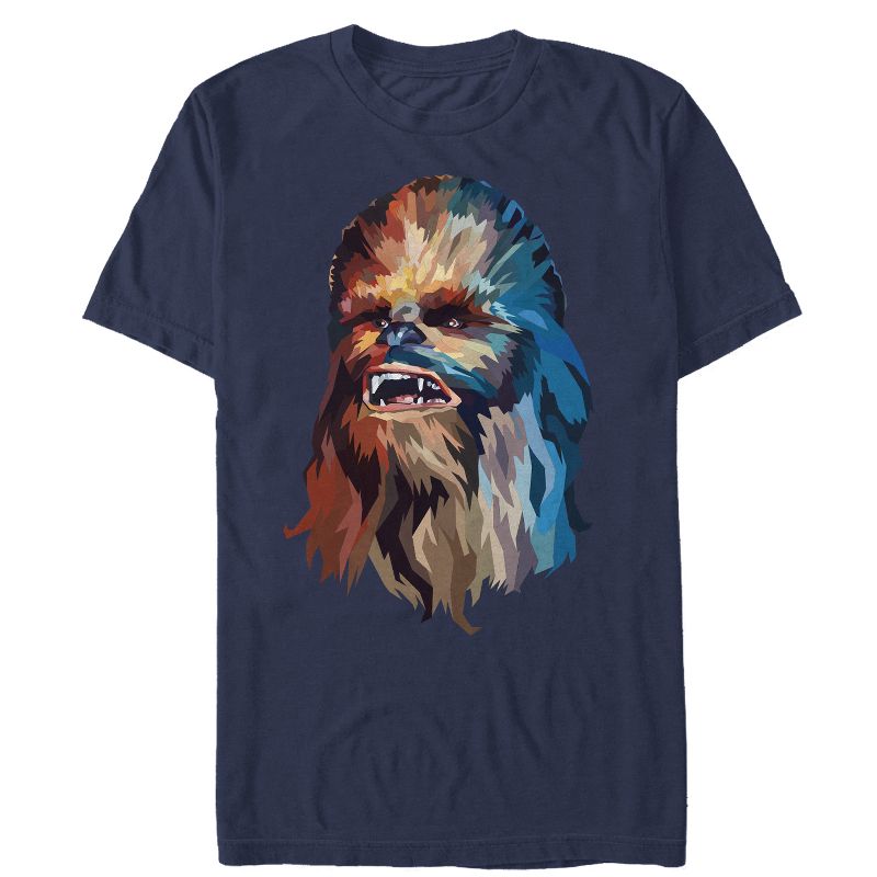 Men's Star Wars Chewbacca Art T-Shirt, 1 of 7