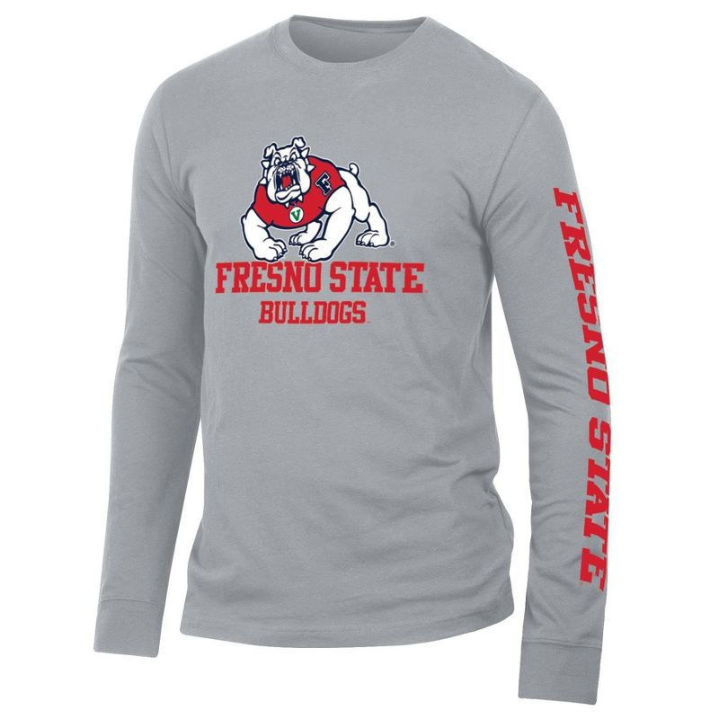 NCAA Fresno State Bulldogs Men&#39;s Long Sleeve T-Shirt, 1 of 4
