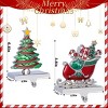 4 Stocking Holders for Mantel, Christmas Stocking Hooks for Mantel Fireplace Stocking Hooks - 3 of 4