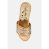 Batanga Diamante & Rhinestone Detail Stylish Women  Flatforms - 4 of 4